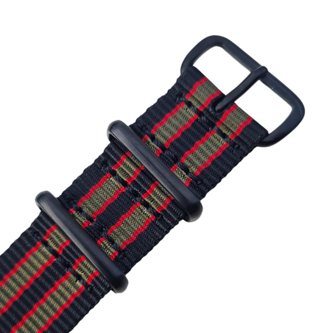 NATO Strap - textiles Uhrenarmband für Uhren Watch strap goldfnger