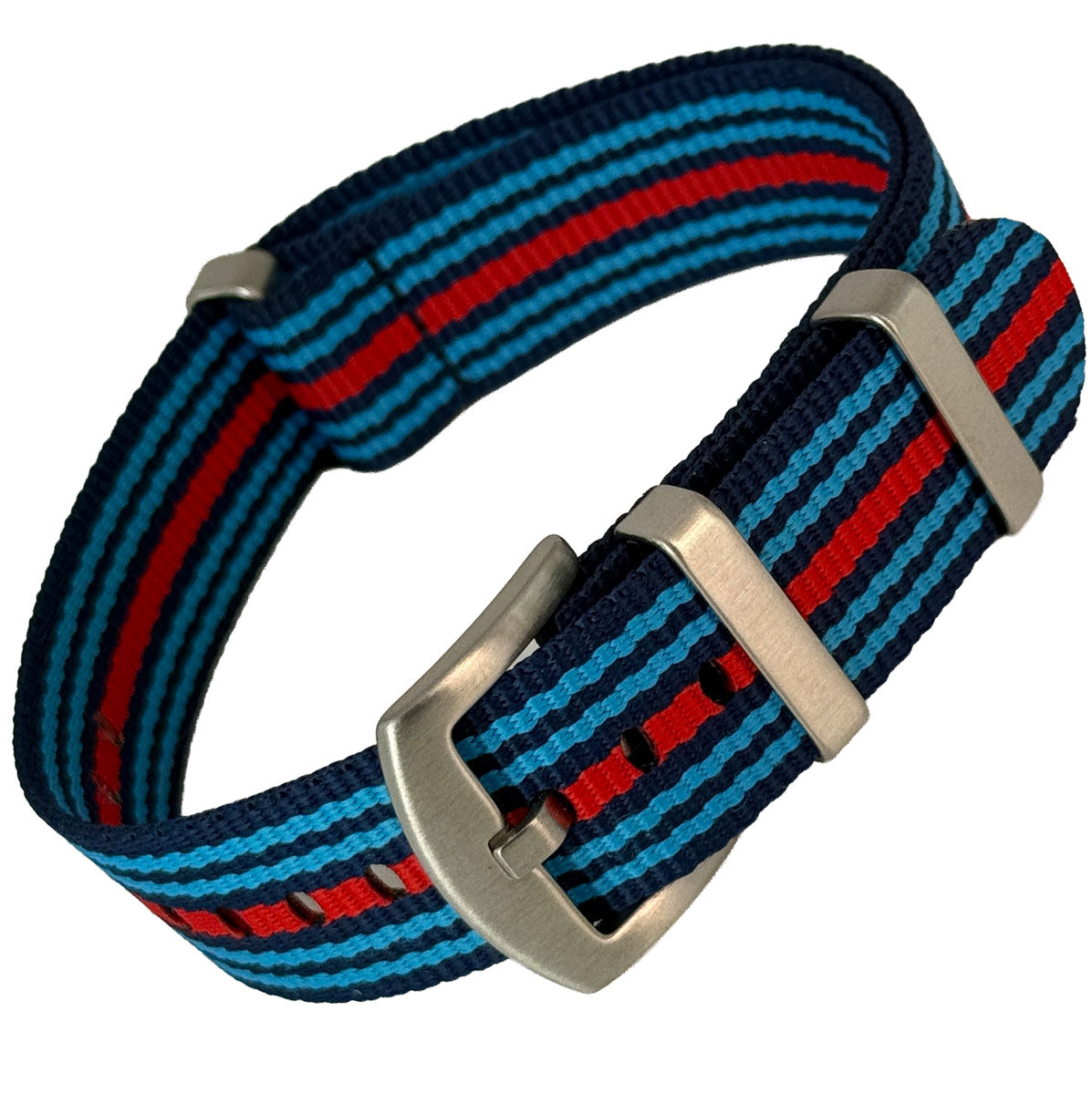 NATO Strap Farbe Racing blue