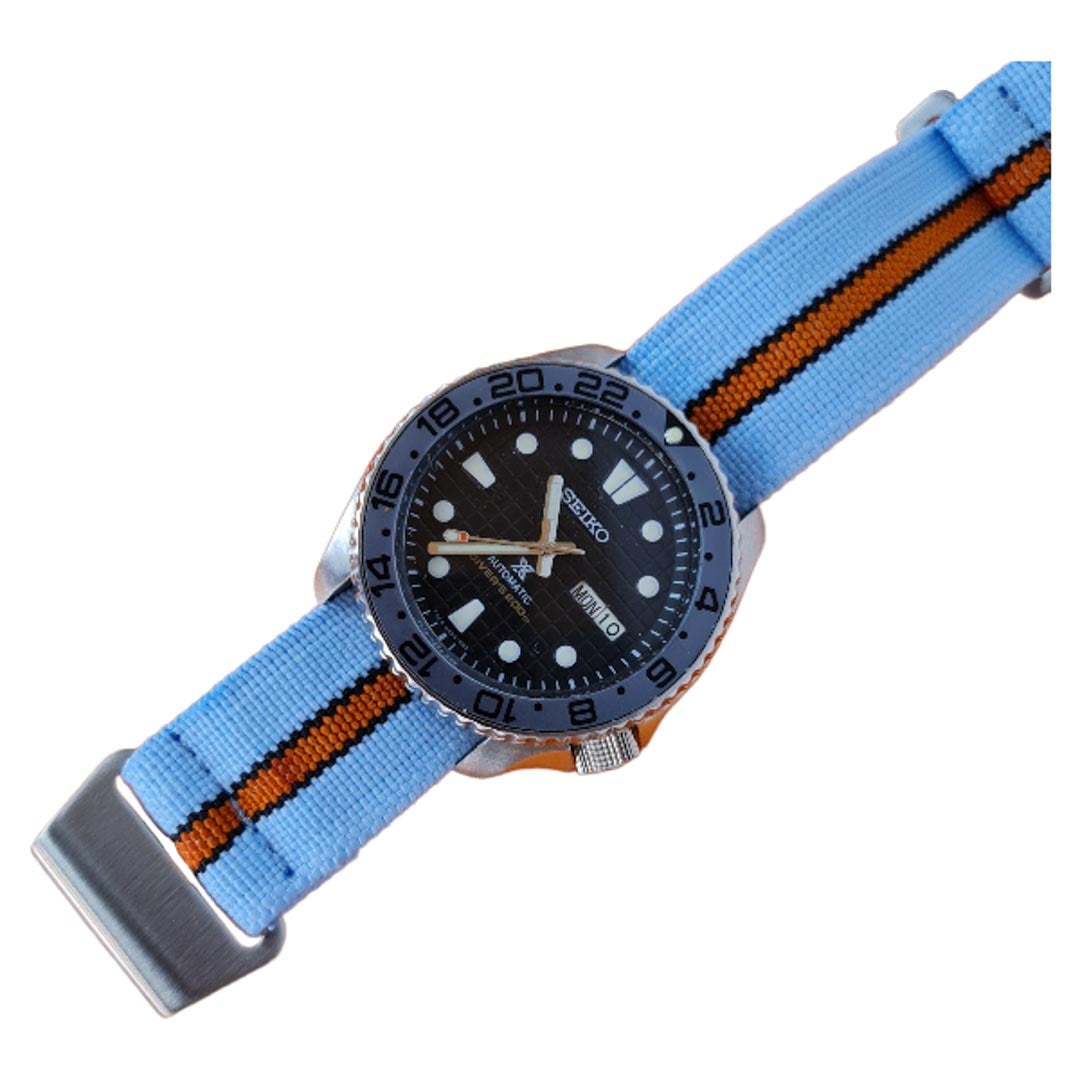 NATO Strap - textiles Uhrenarmband für Uhren Watch strap - seiko skx