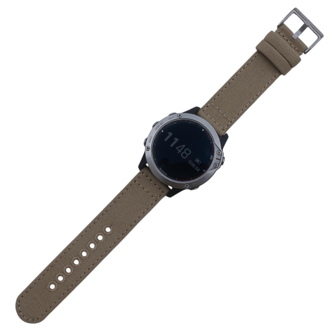 watch strap an einer Garmin Smartwatch