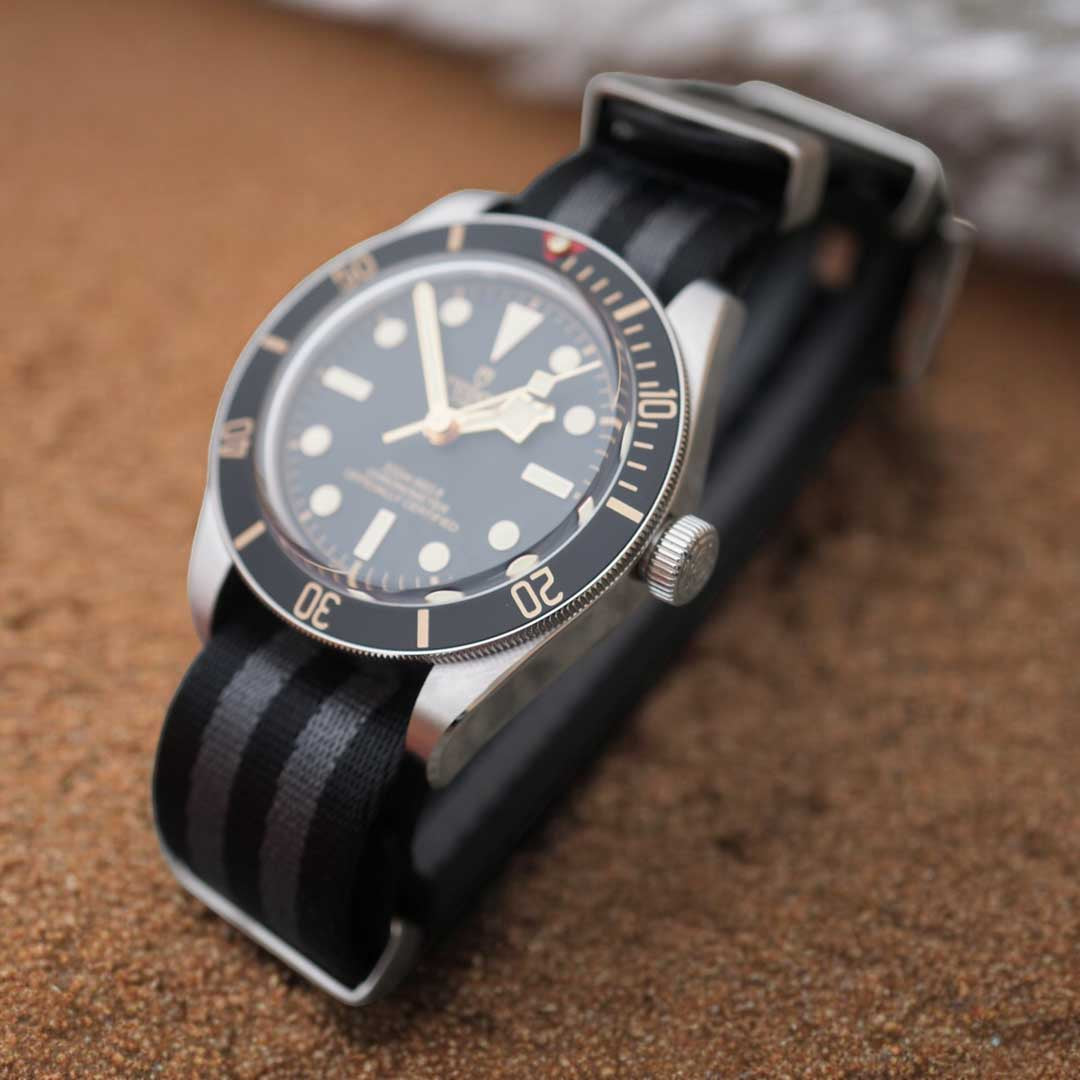 NATO Strap - textiles Uhrenarmband für Uhren Watch strap tudor