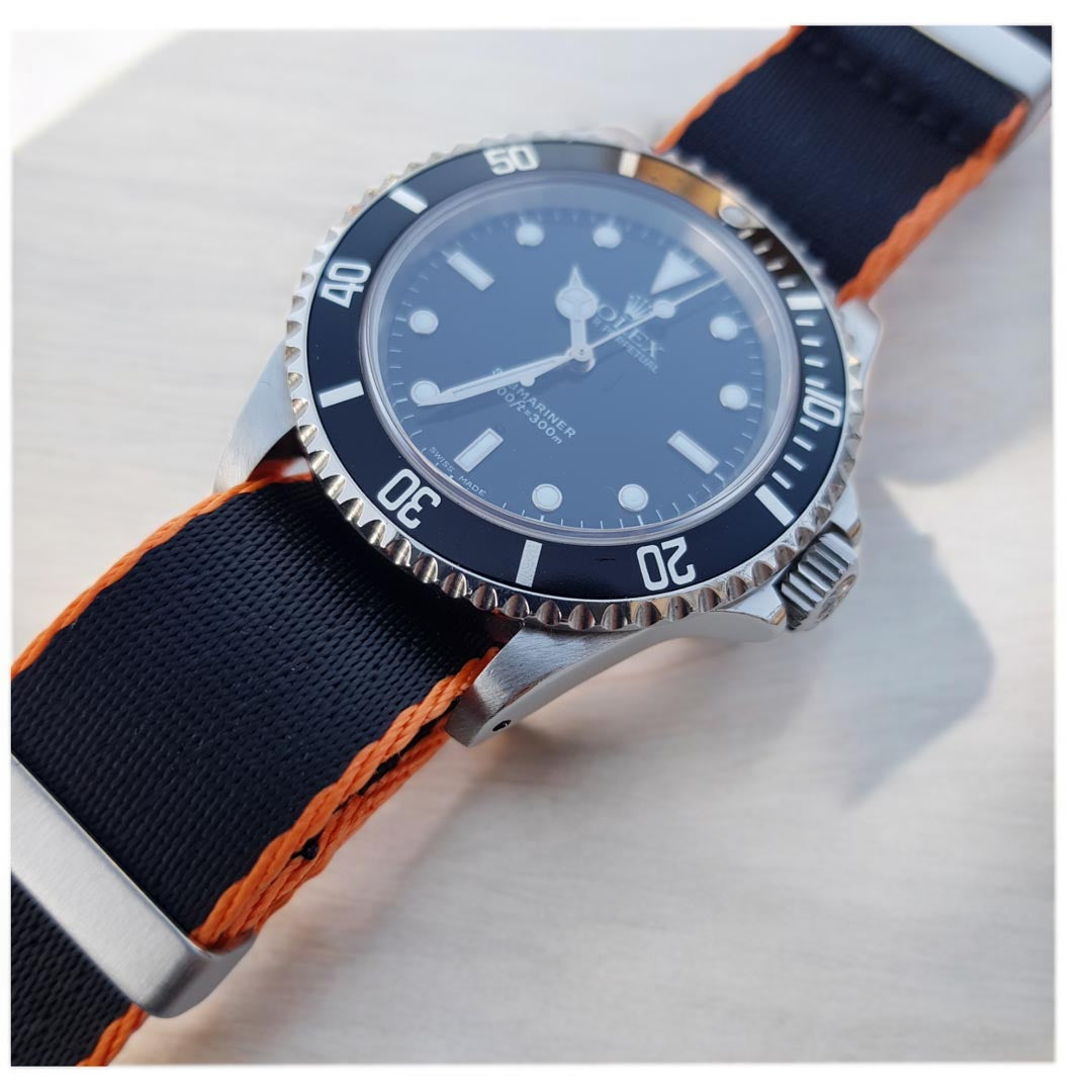 NATO Strap - textiles Uhrenarmband für Uhren Watch strap - seiko skx