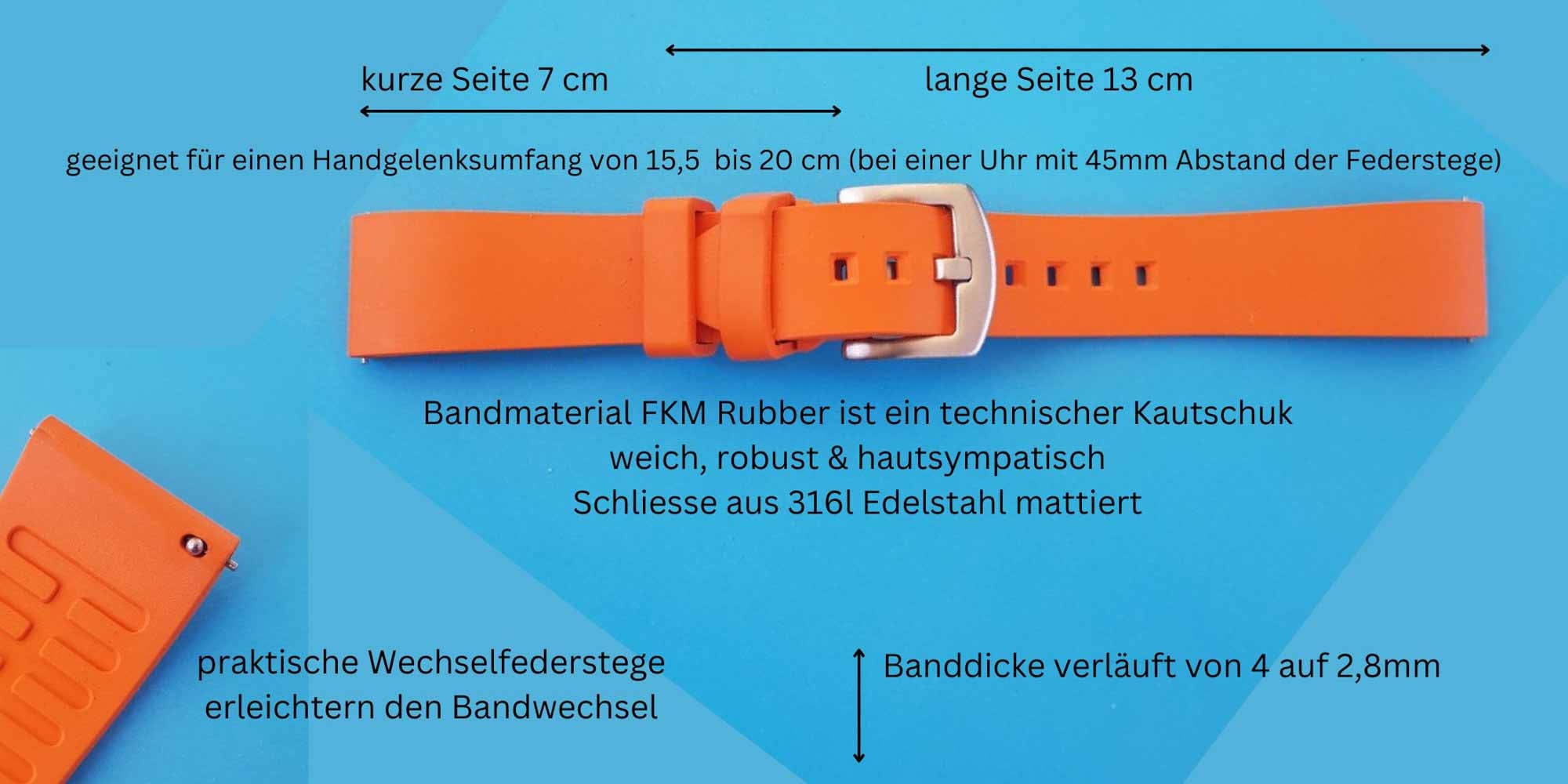 rubber strap