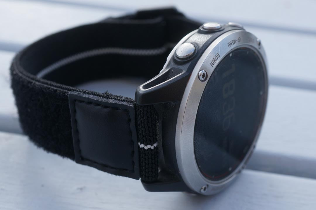 watch strap an einer Garmin Smartwatch